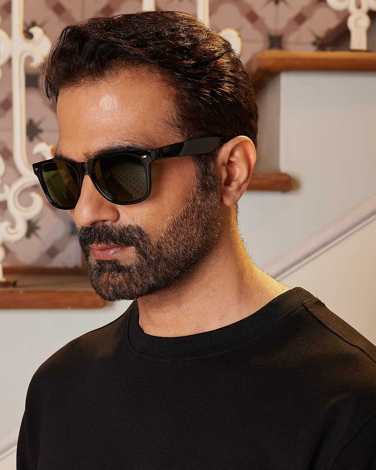 Luxe Oversized T-shirt - Black - Image 3