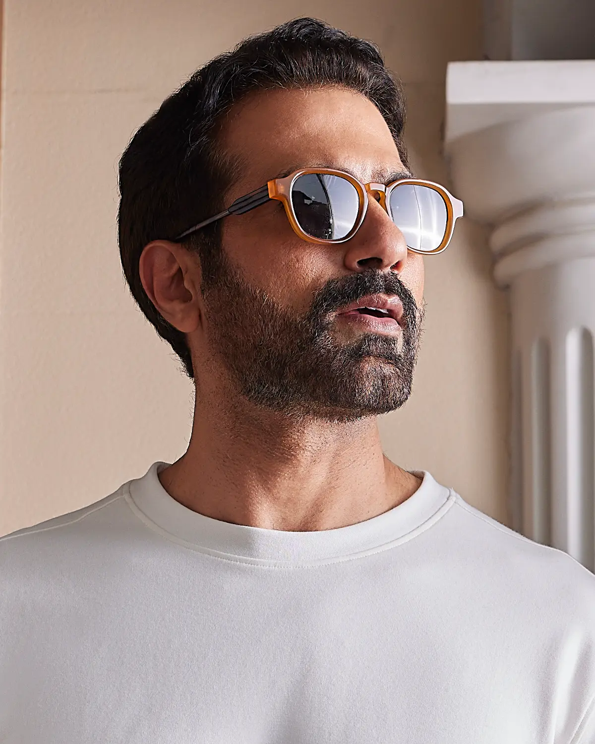 Luxe Oversized T-shirt -  Ecru - Image 3