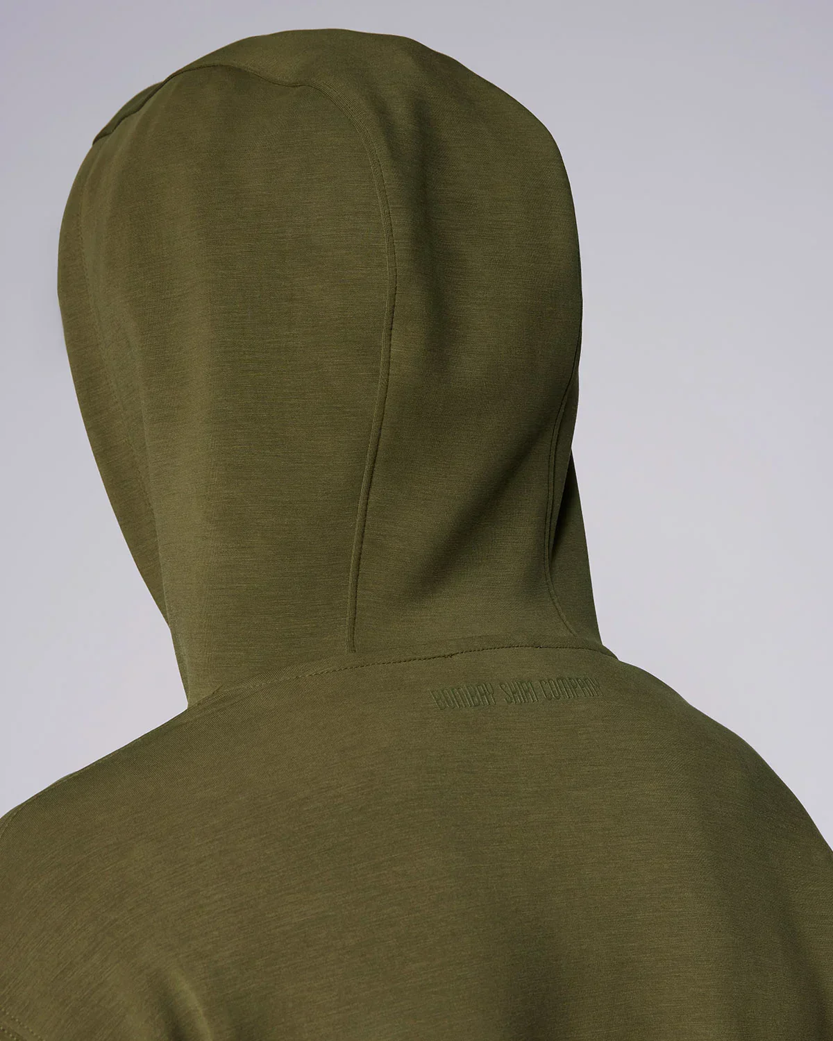 Luxe Travel Pullover Hoodie - Olive - Image 5