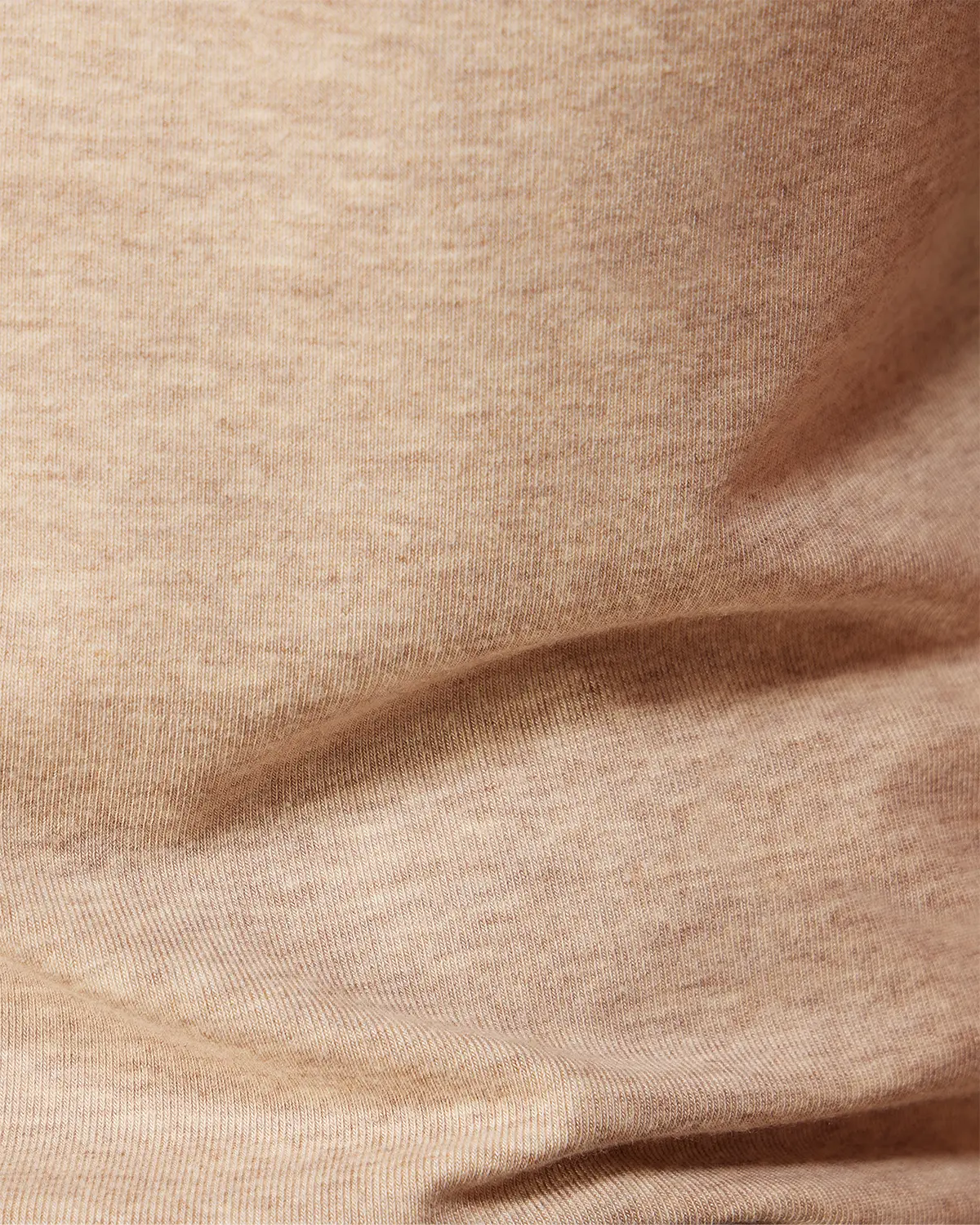 Lyocell Wool Stretch Johnny Polo - Ecru Melange - Image 5