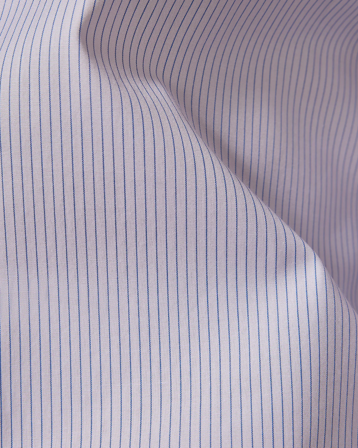 Manhattan Blue & White Striped Shirt - Image 5