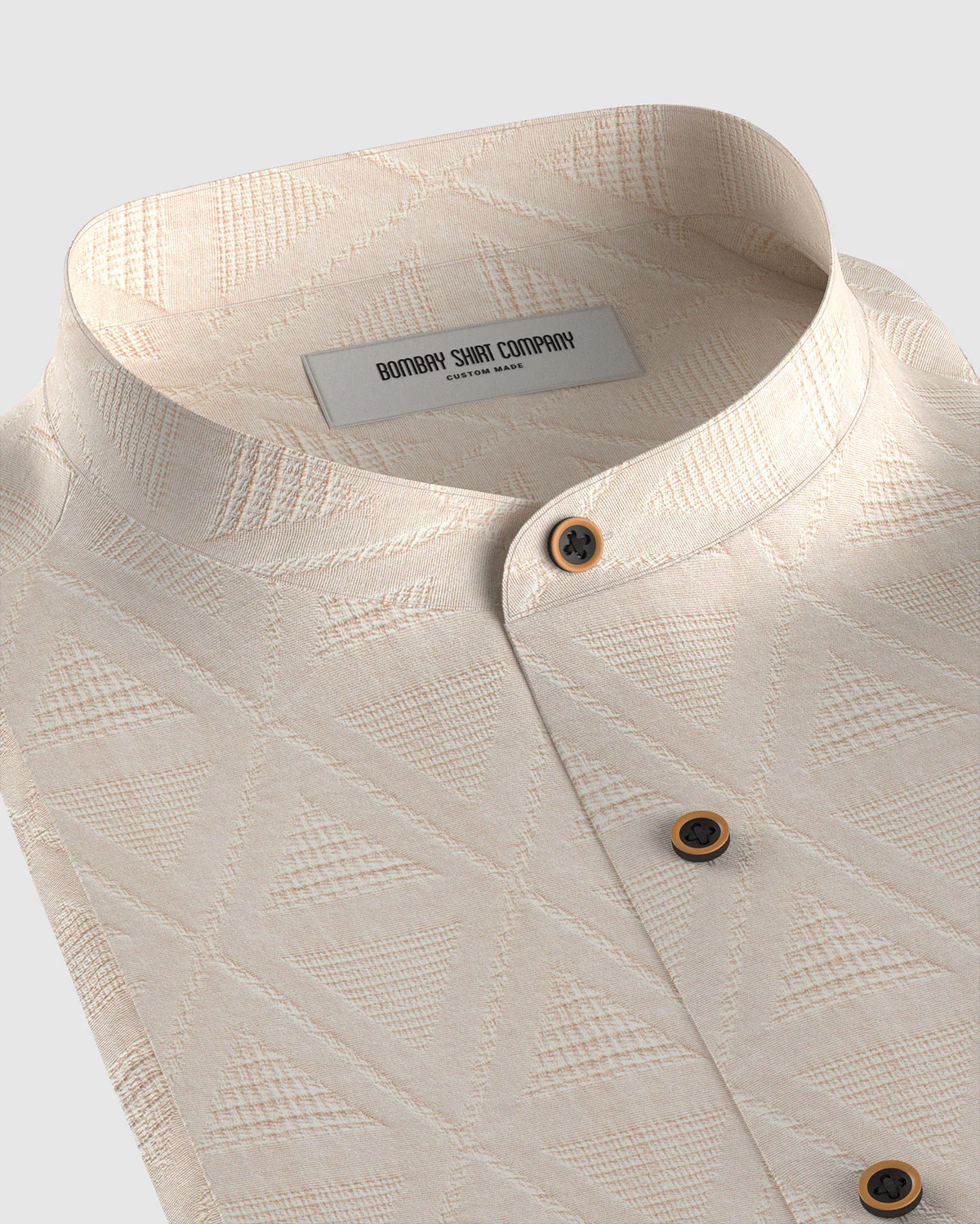 Martini Jacquard Shirt - Cream