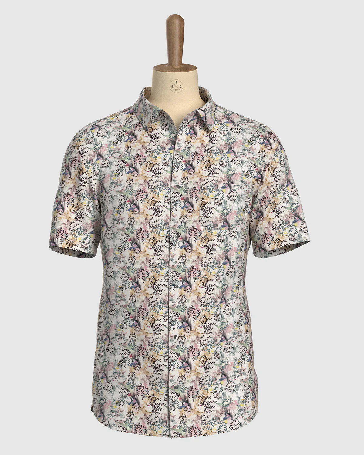 Meadowlight Cotton Silk Printed Shirt - Multicoloured - Image 2
