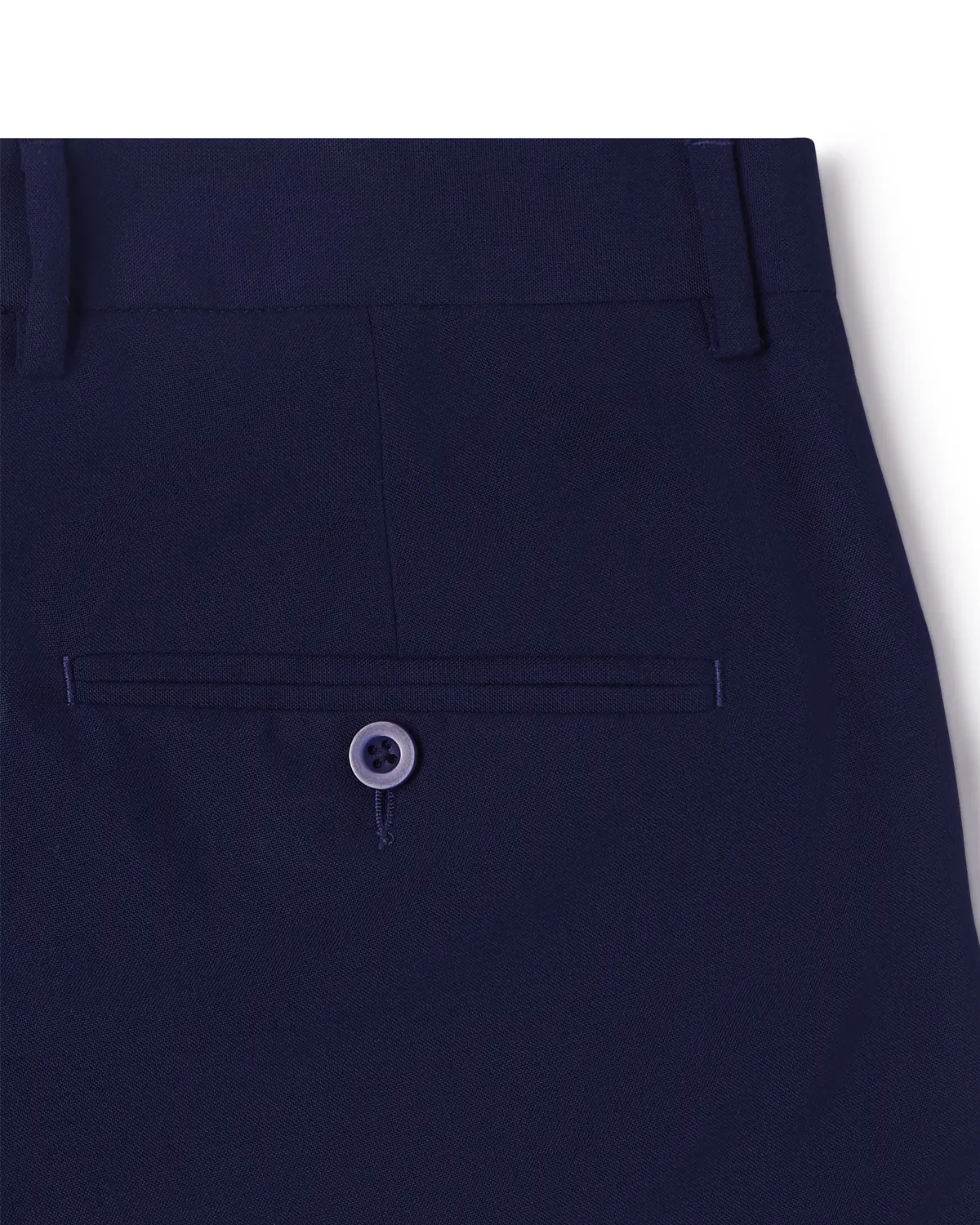 Merrick Structured Dress Pants - Navy - Image 5