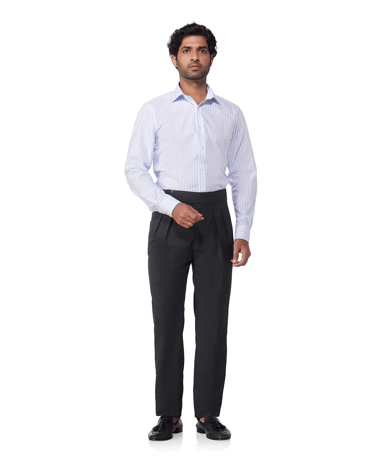 Montero Stretch Neapolitan Dress Pants - Olive - Image 3