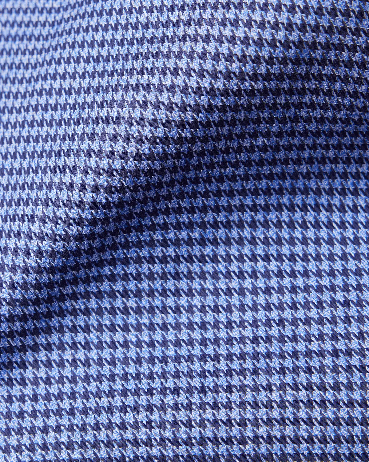 Navy & Purple Houndstooth Shirt - Image 6