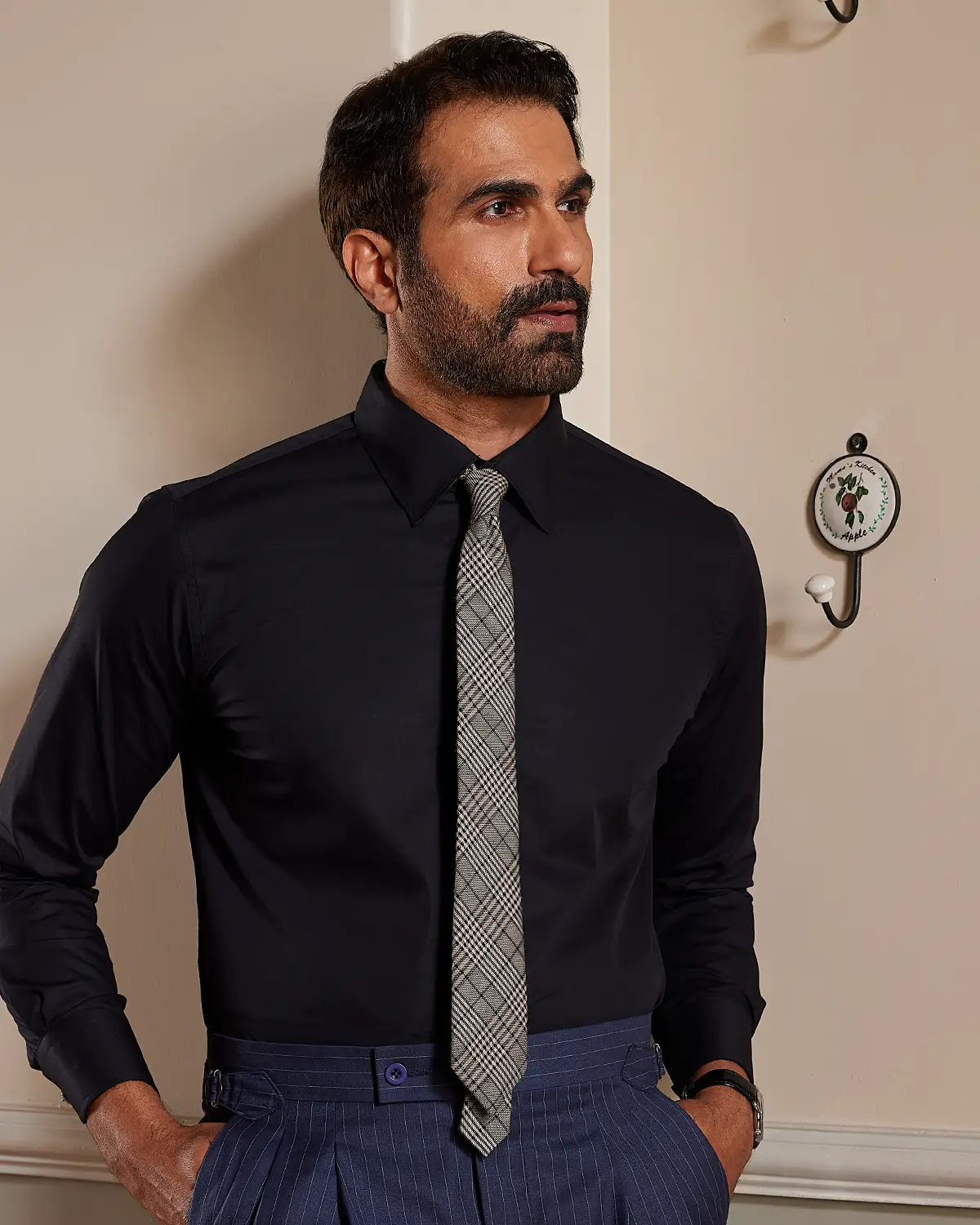 Noir Poplin Shirt - Image 2