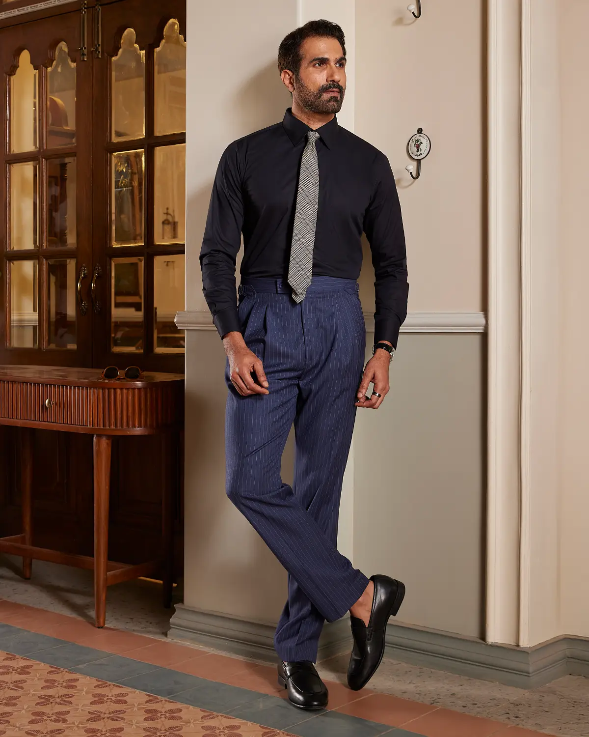 Noir Poplin Shirt - Image 4