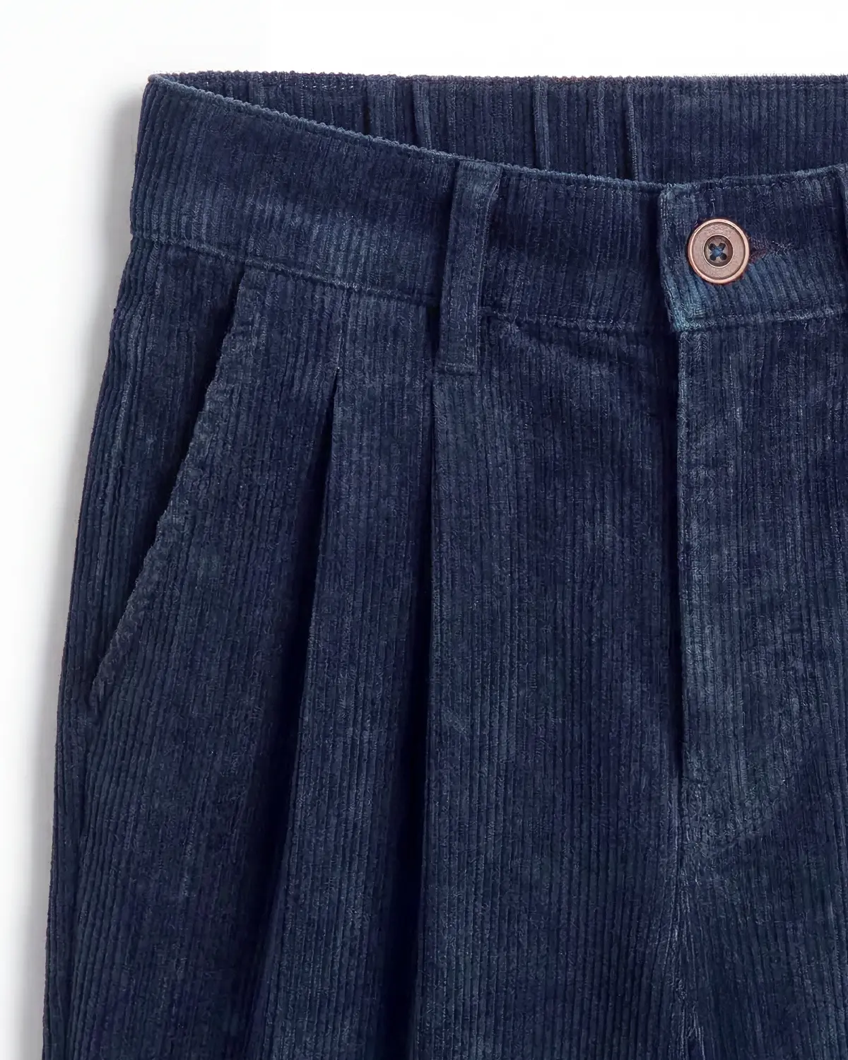 Novera Washed Corduroy Lounge Pants - Indigo - Image 2