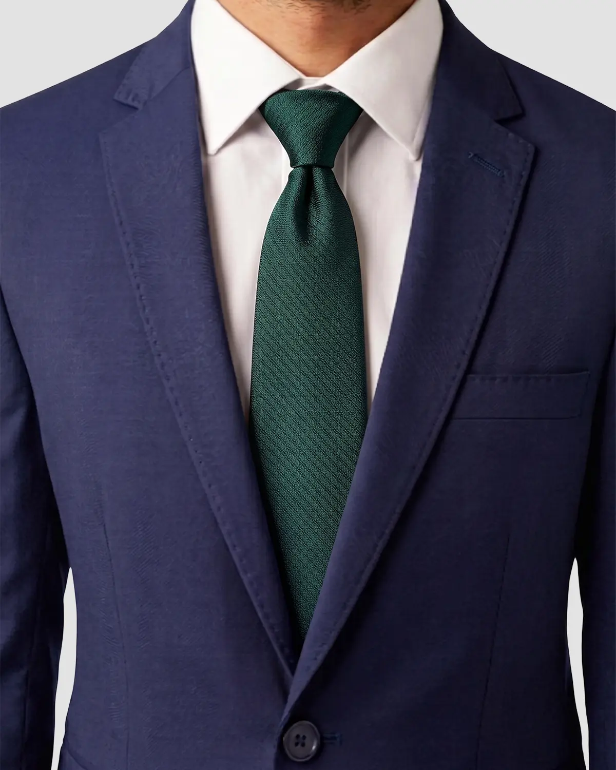 Pavilion Dobby Tie - Green - Image 2