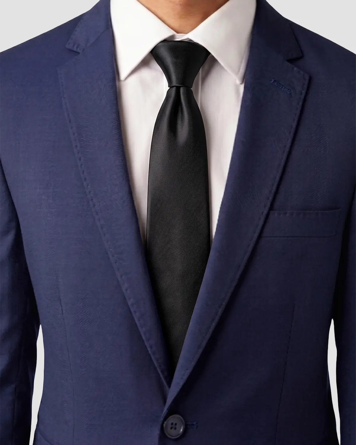 Pavilion Twill Tie - Black - Image 2