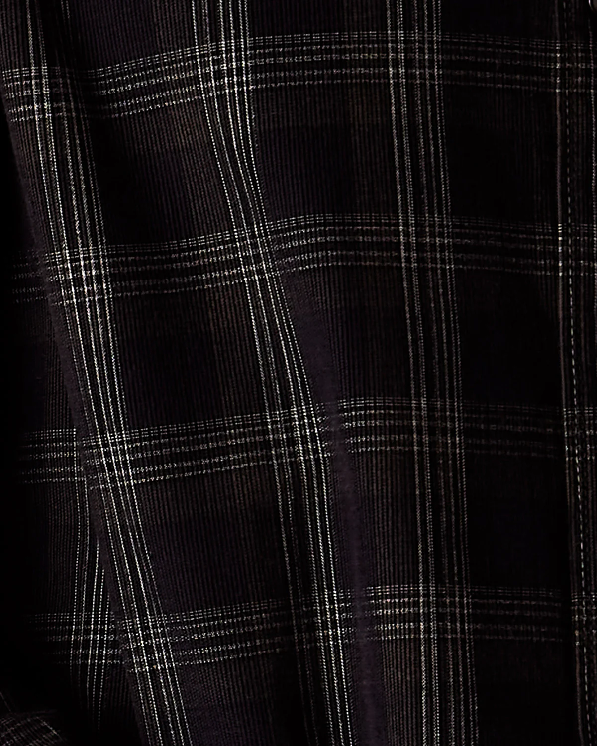 Pine Black & White Corduroy Checked Shirt - Image 6
