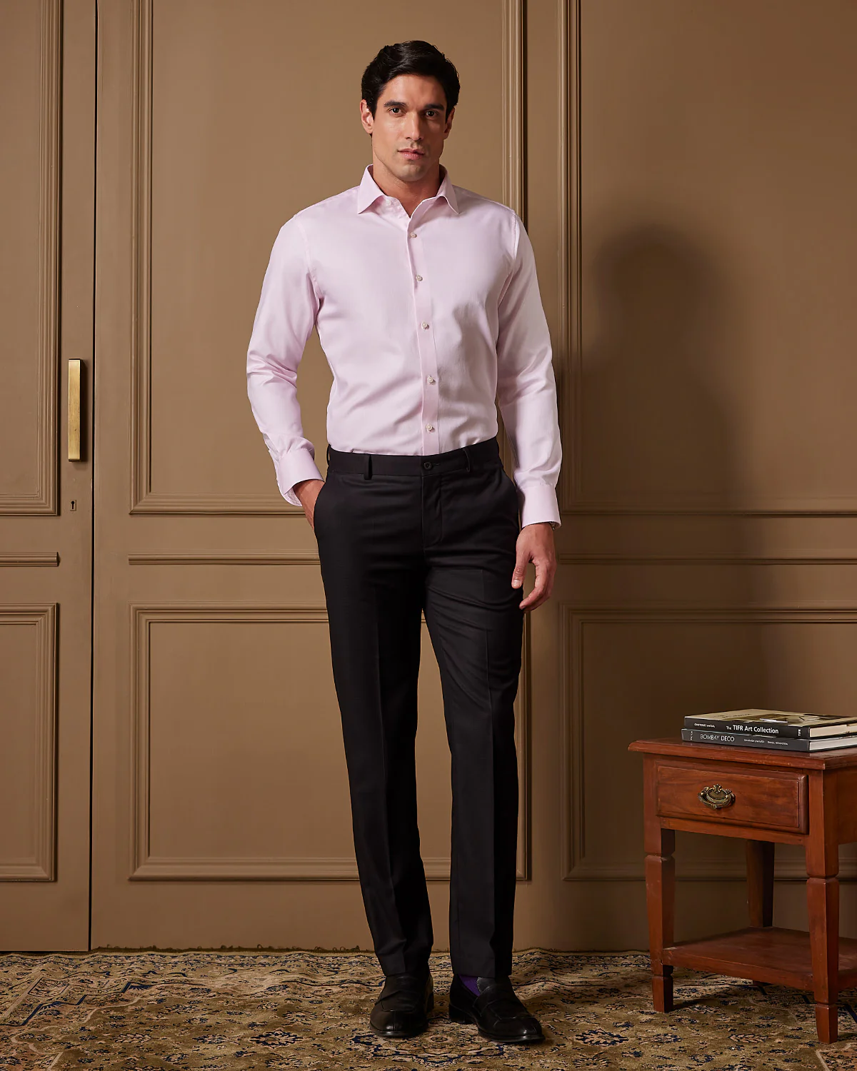 Pink Twill Shirt - Image 3