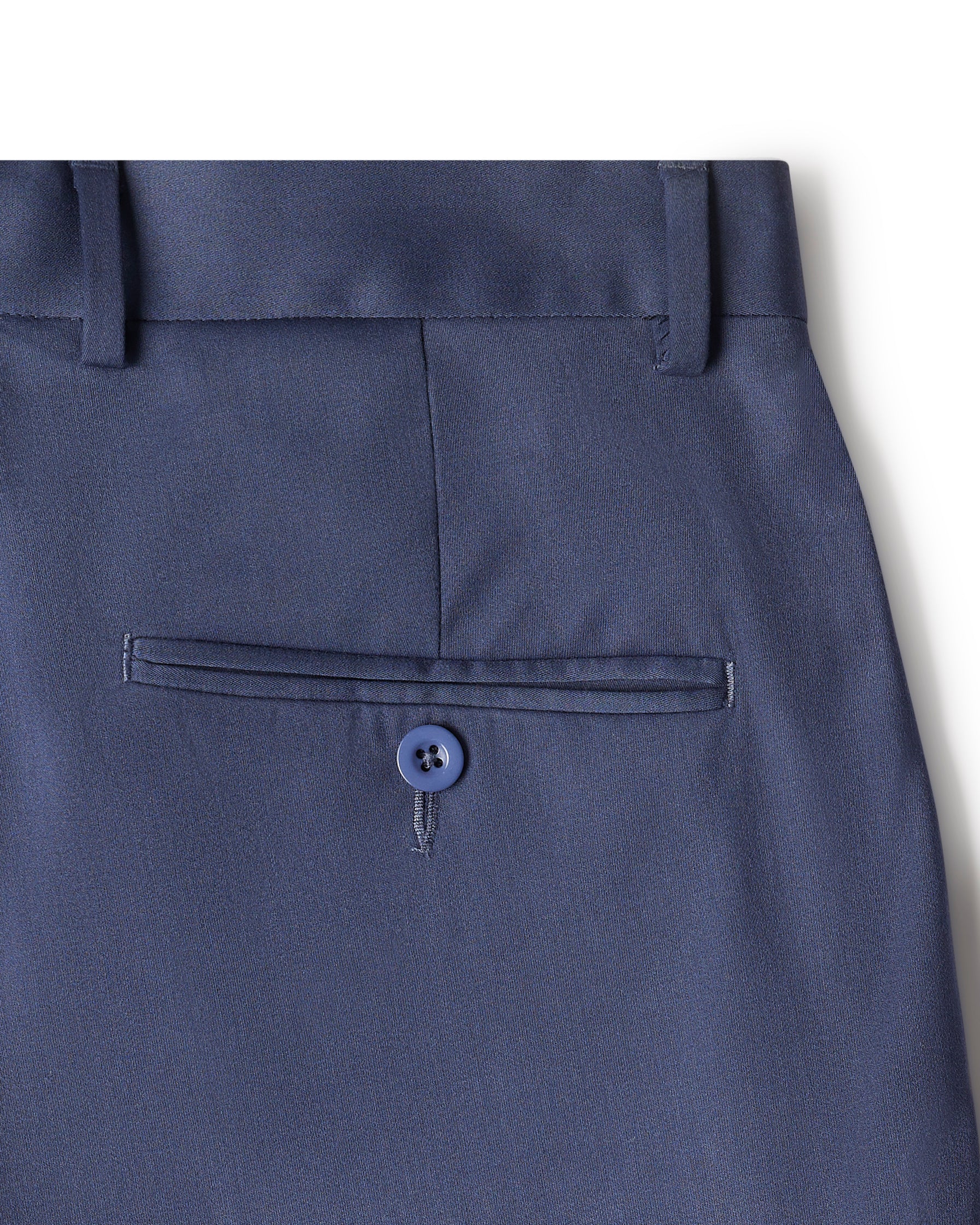 Primor Twill Dress Pants - Steel Blue - Image 4