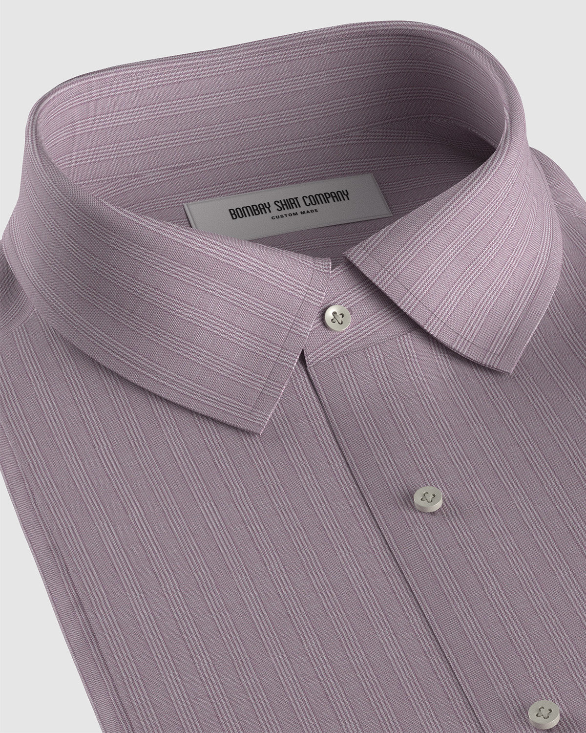 Redcliffe Dobby Striped Shirt - Maroon