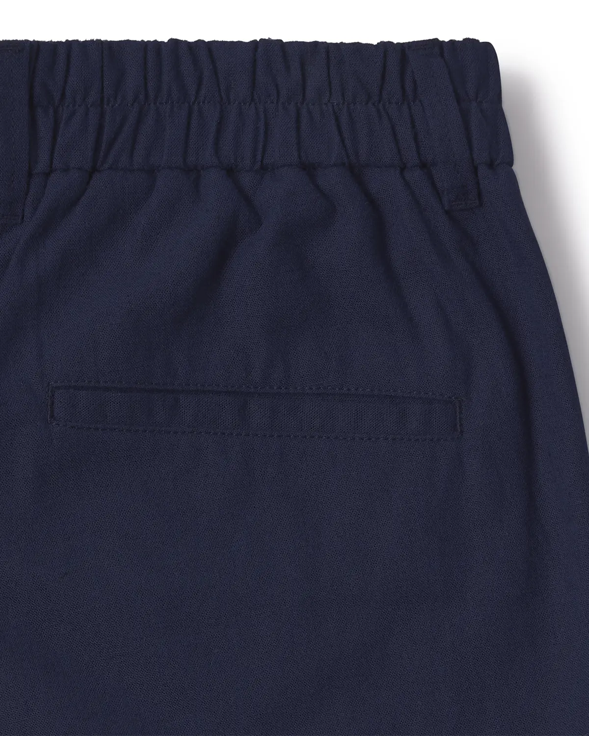 Seascape Linen Relaxed Pants - Navy - Image 4