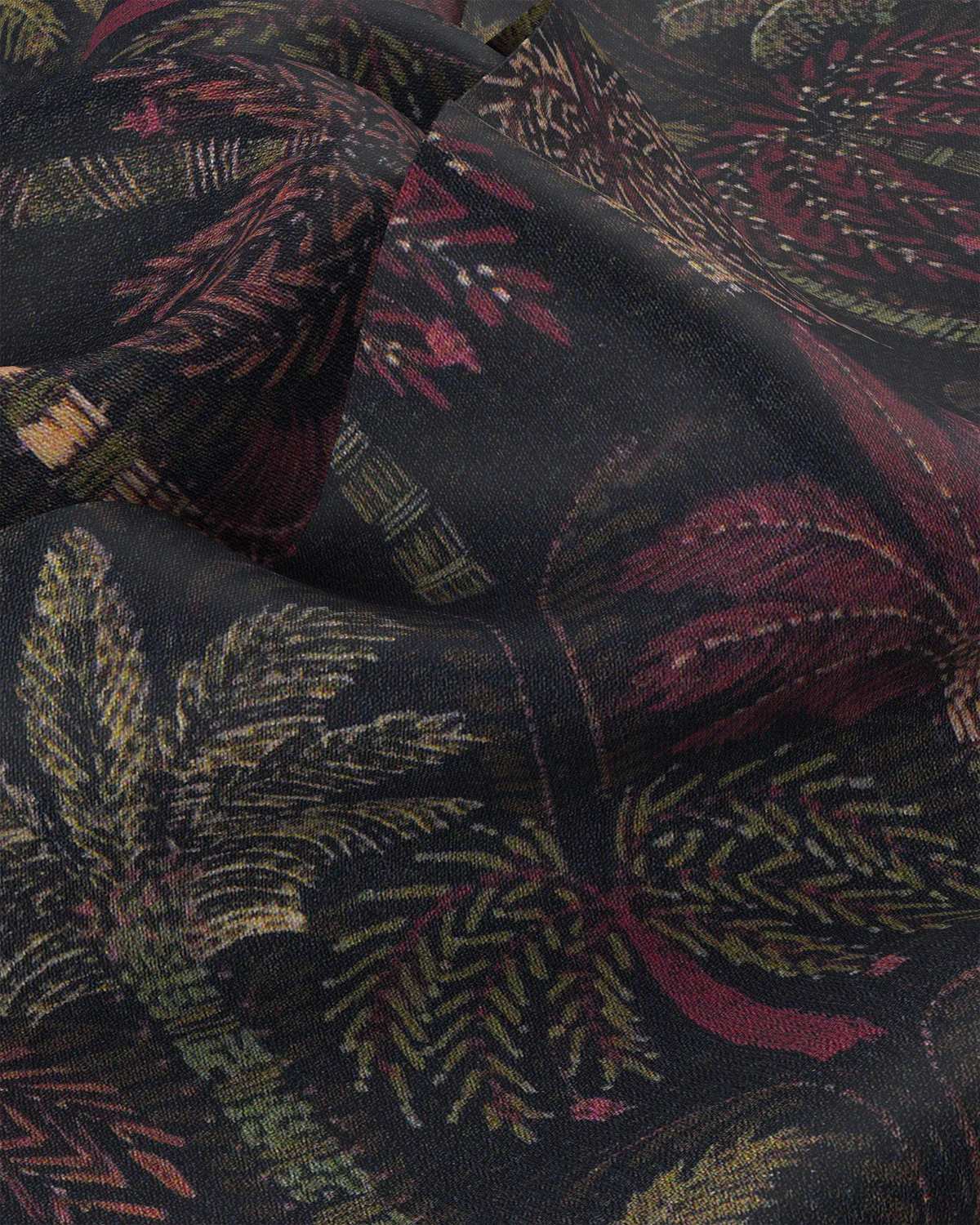 Shadowpalm Cotton Silk Printed Shirt - Multicoloured - Image 3