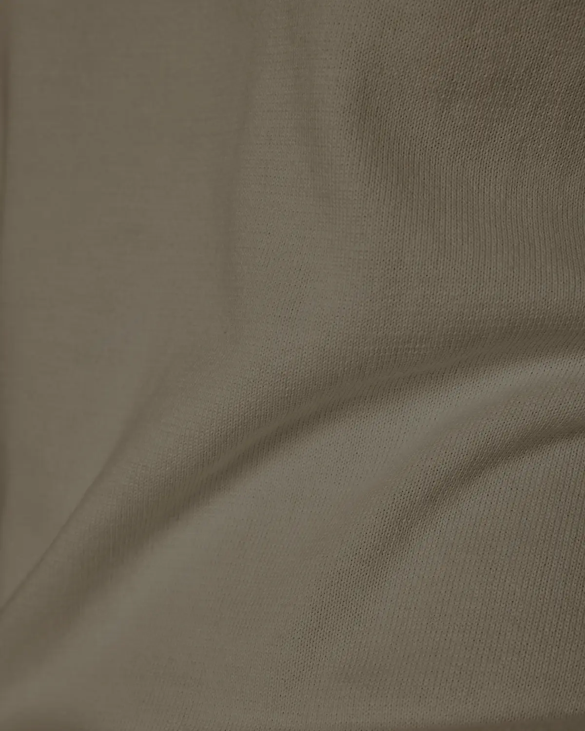 Signature Flat Knit Long Sleeve  Polo - Khaki - Image 5
