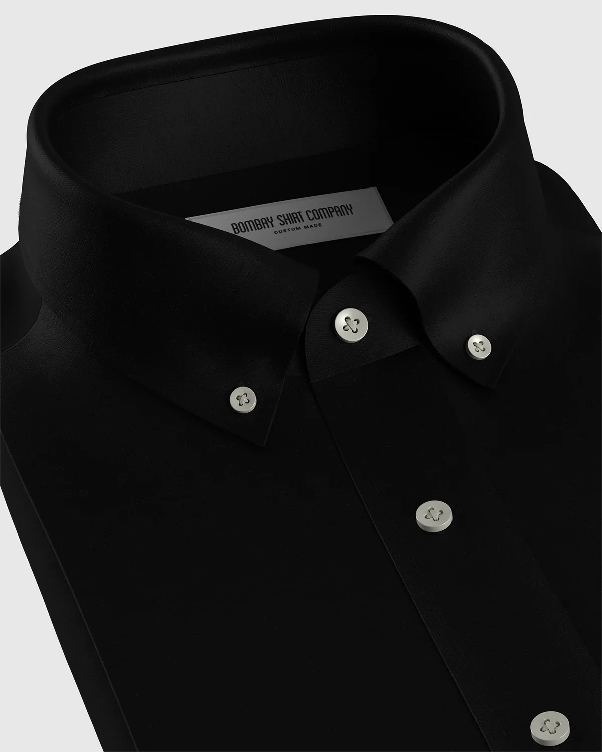 Soft Washed Linen Shirt - Black