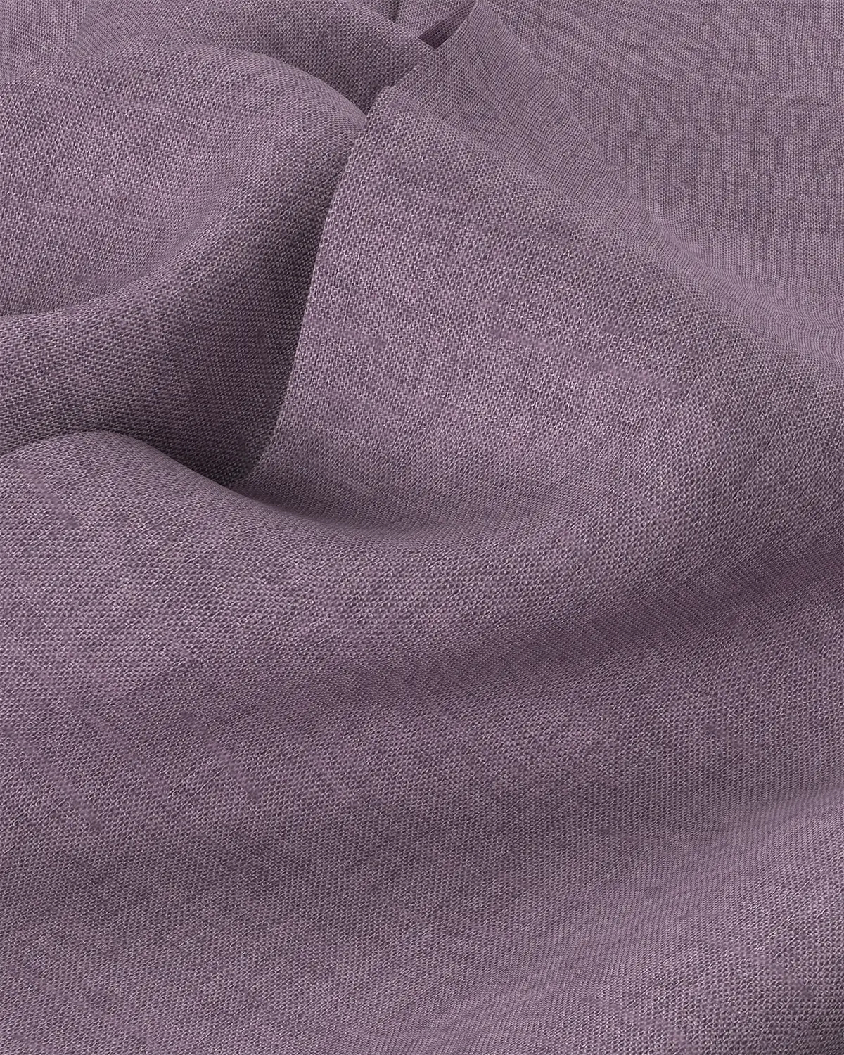 Soft Washed Linen Shirt - Dusty Lavender - Image 3