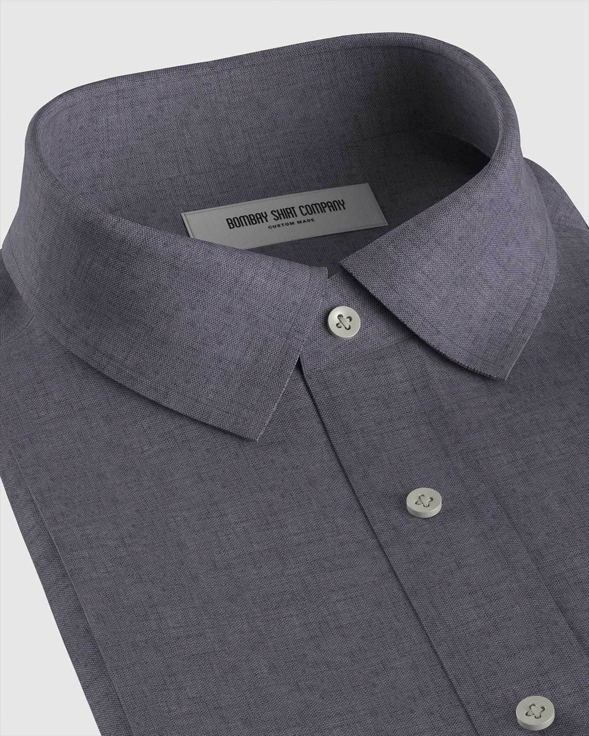 Soft Washed Linen Shirt - Grey