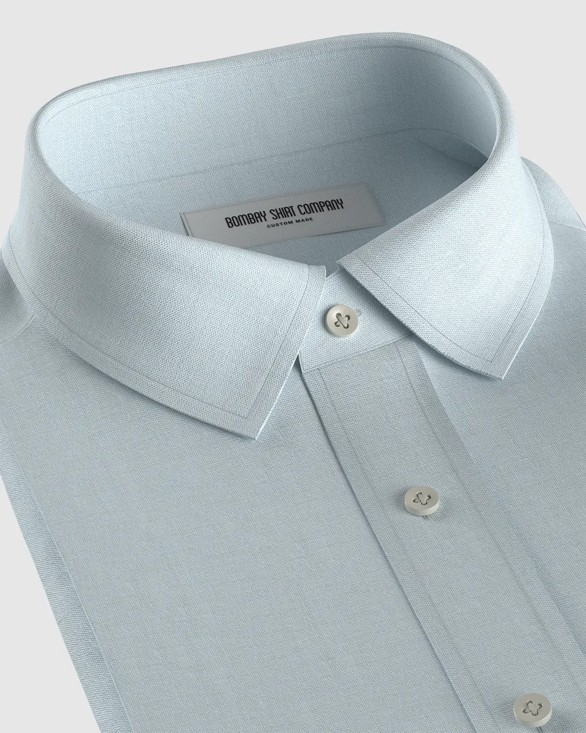 Soft Washed Linen Shirt - Light Blue