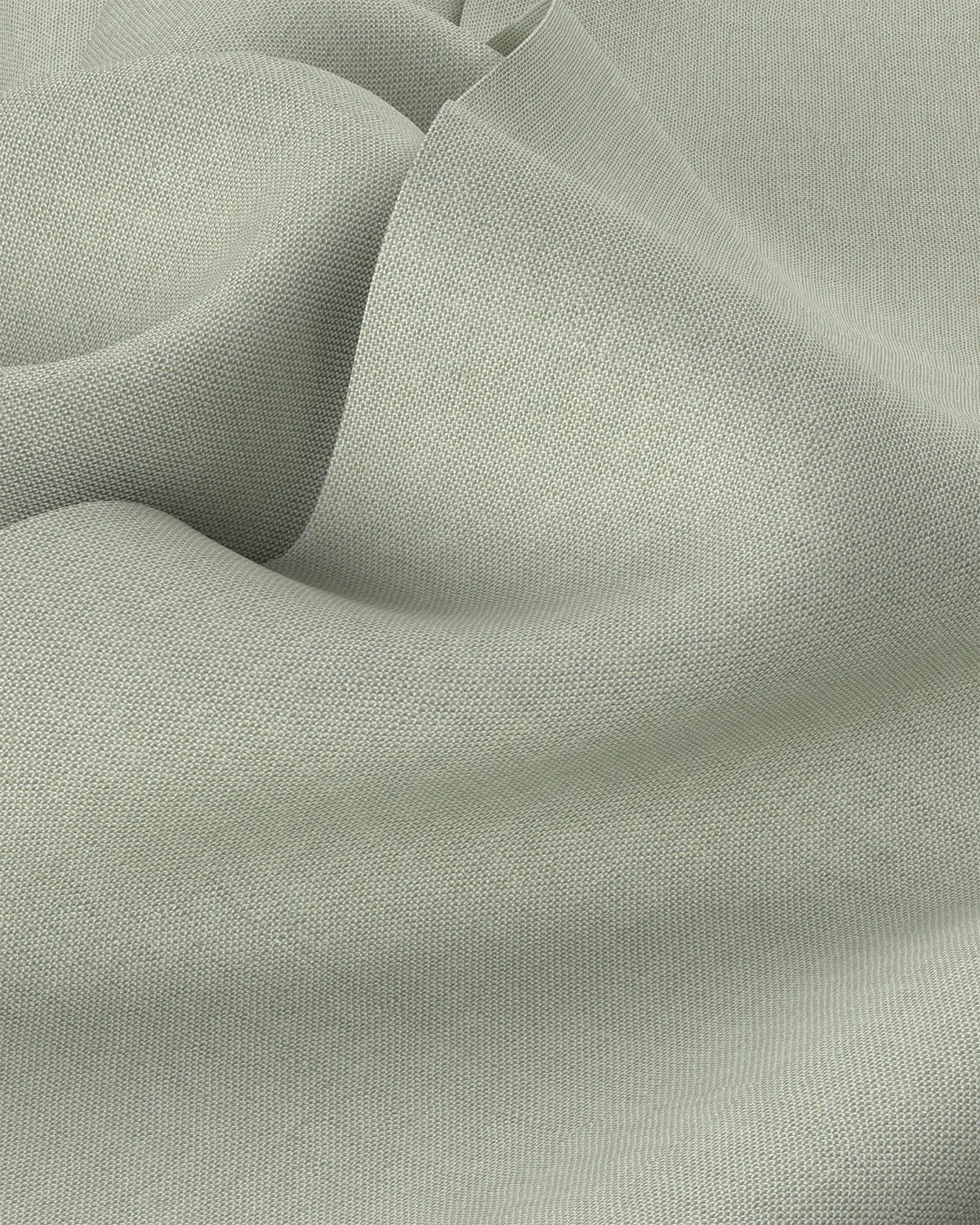 Soft Washed Linen Shirt - Sage Green - Image 3