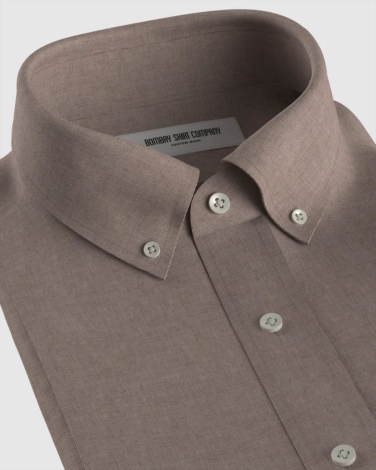 Soft Washed Linen Shirt - Sand Brown
