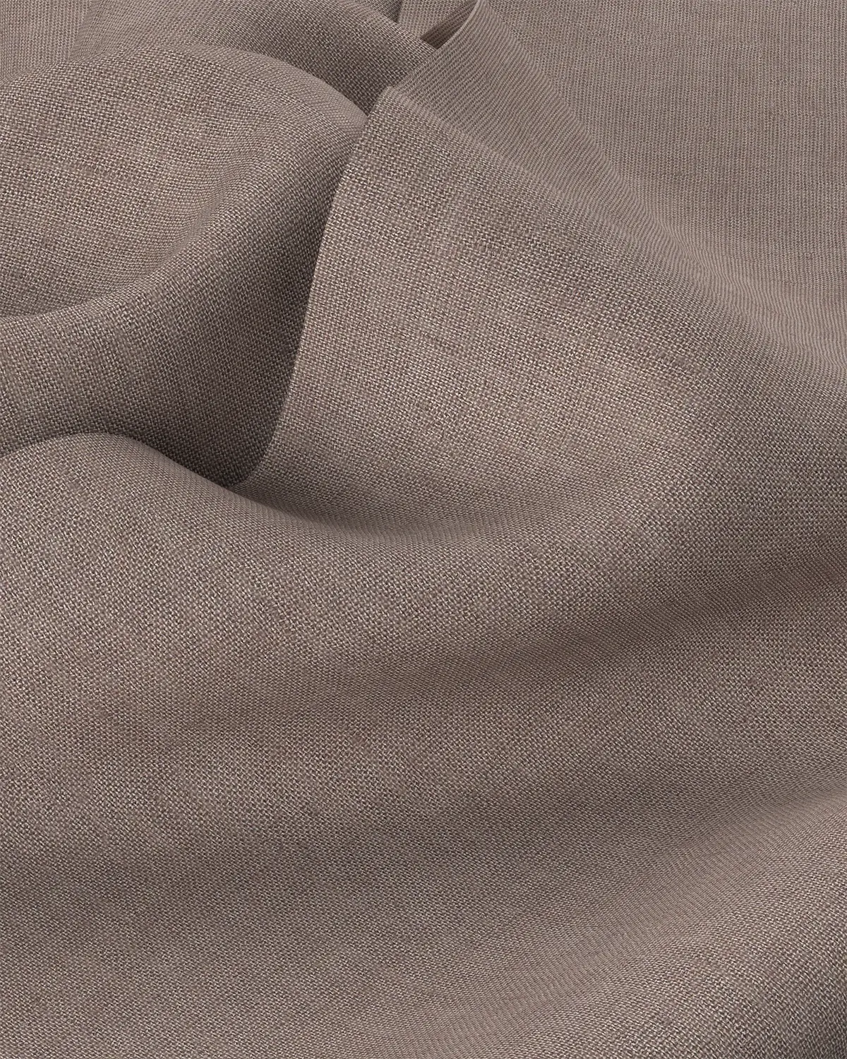 Soft Washed Linen Shirt - Sand Brown - Image 3
