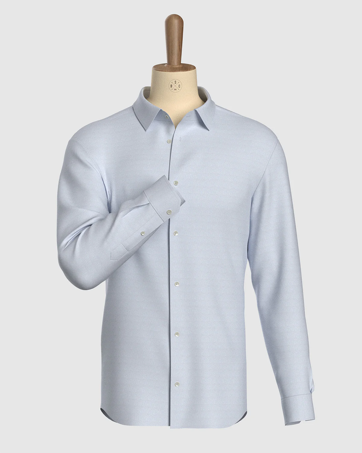 Soktas Soft Twill Shirt - Blue - Image 2