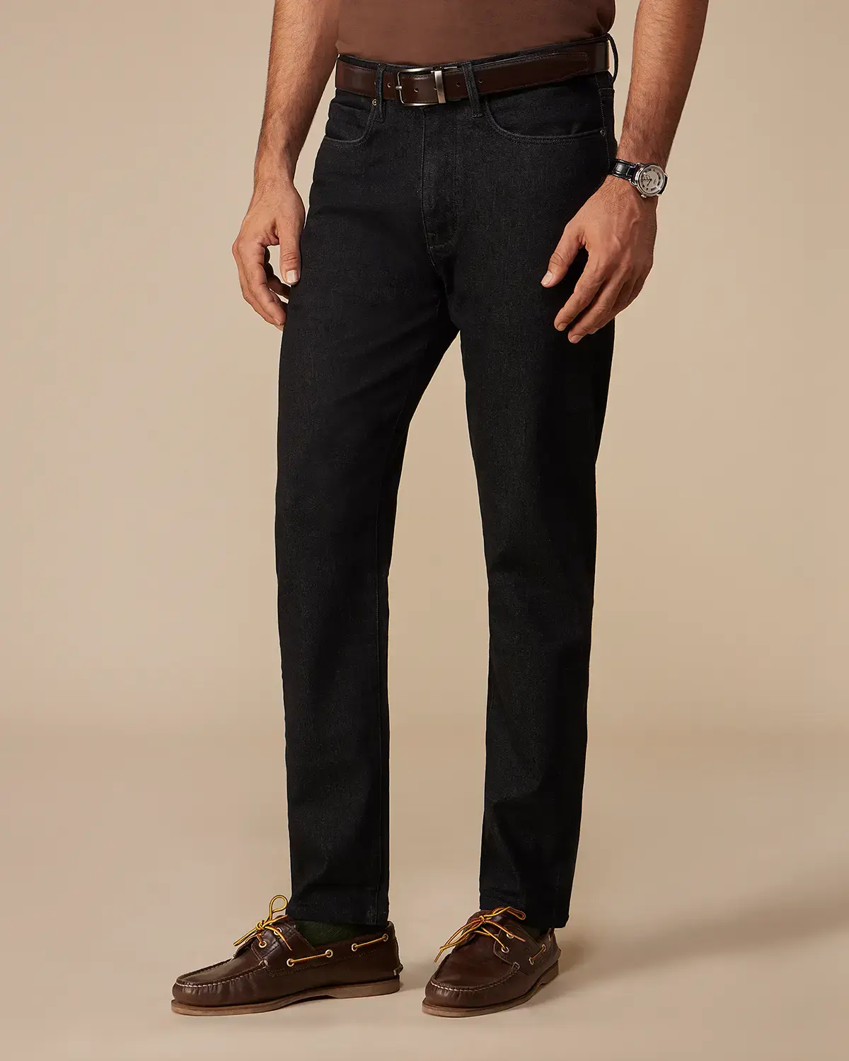 Storm Grey Mid-Rise Stretch Jeans