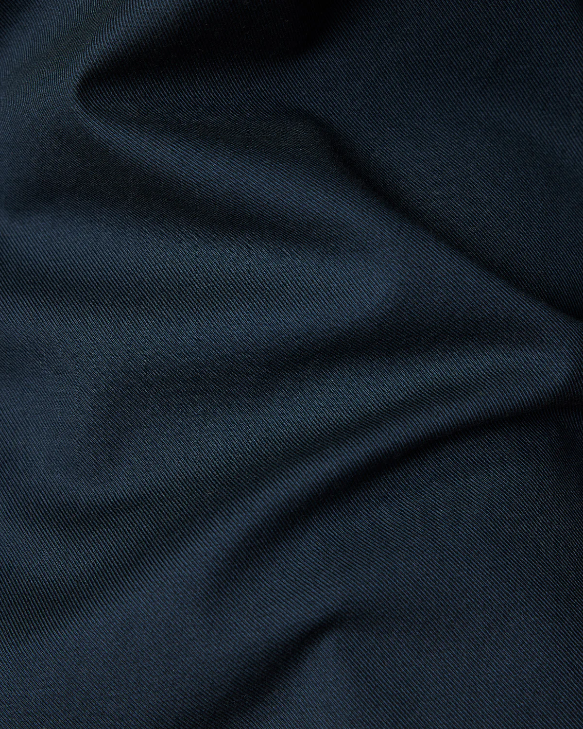Mid Blue Distressed Cotton Twill Shirt - Image 10