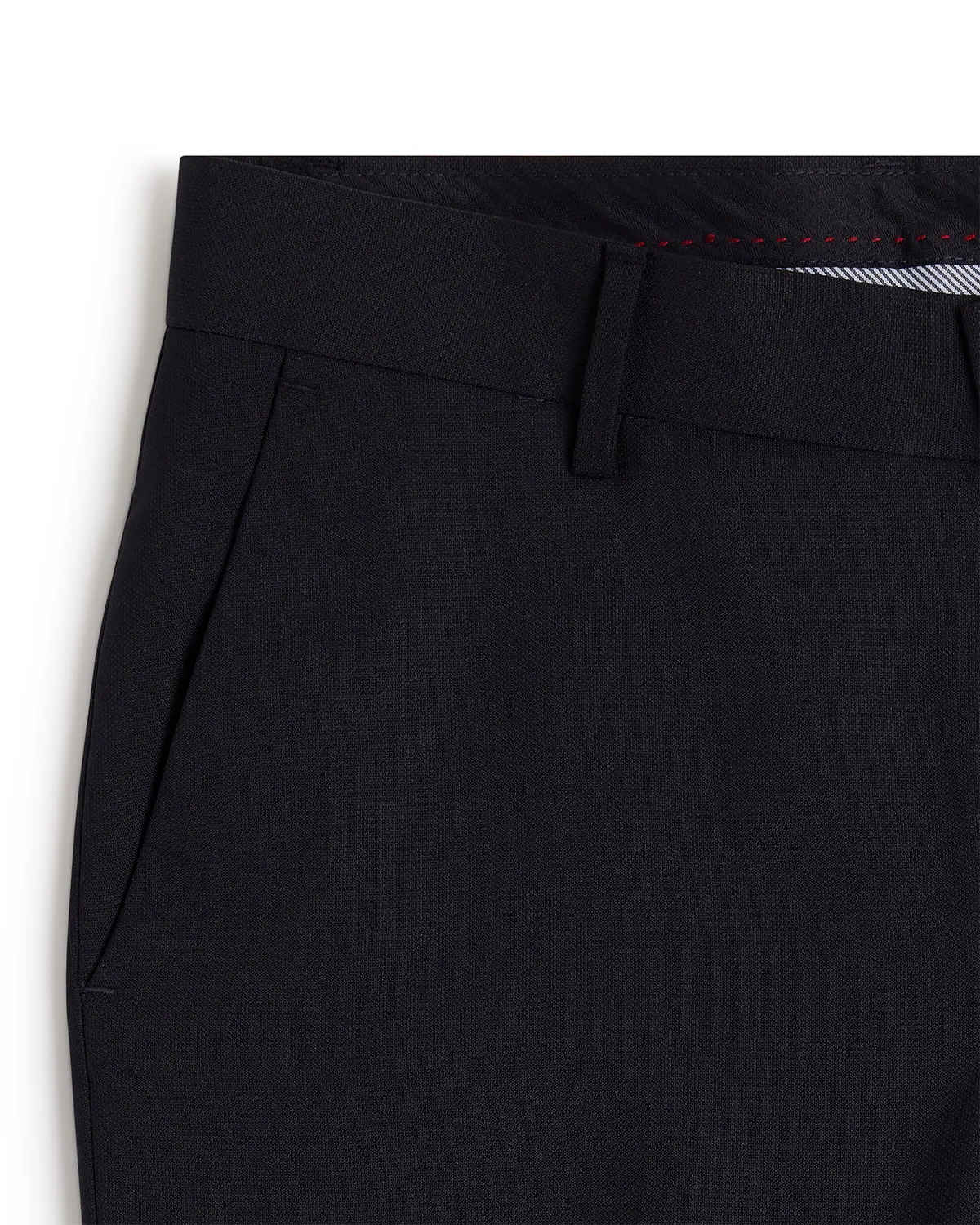 The Astor Structured Dress Pants - Navy - Image 3