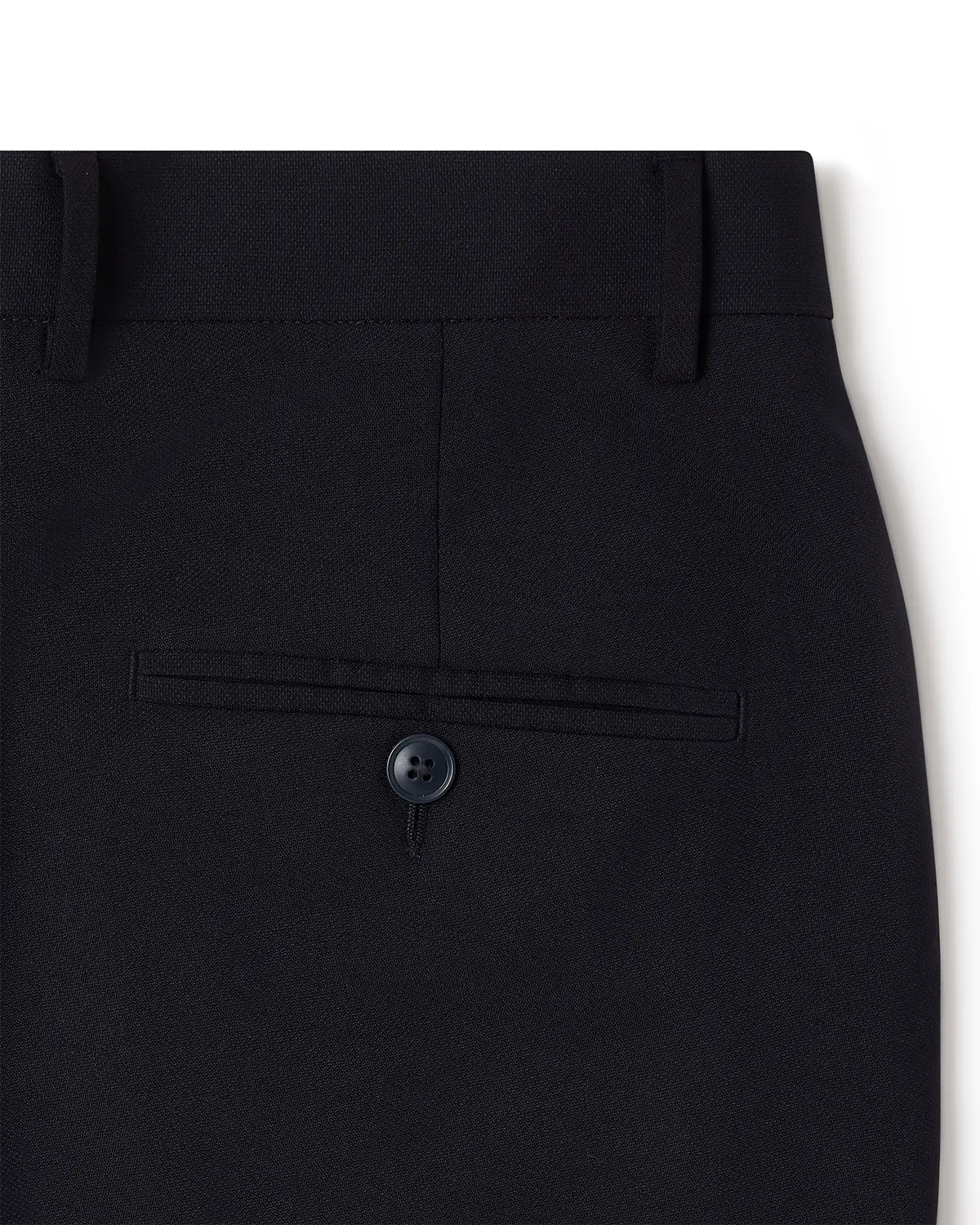 The Astor Structured Dress Pants - Navy - Image 4