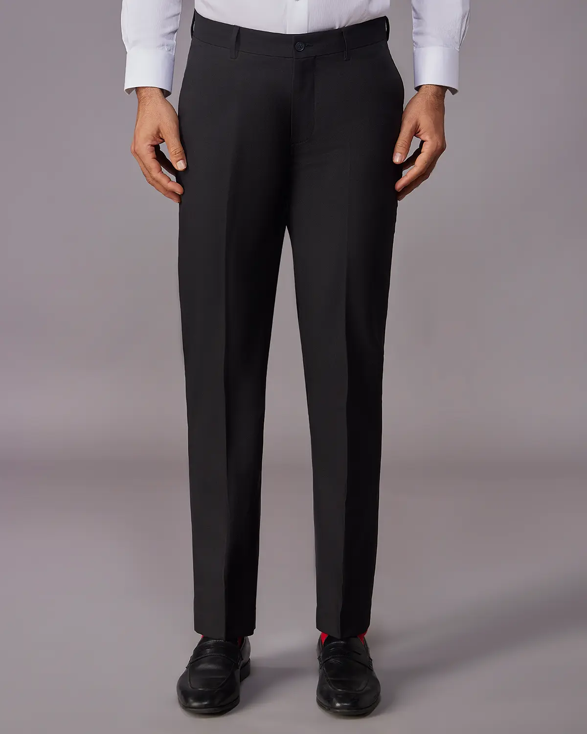 The Beaumont Structured Dress Pants - Black
