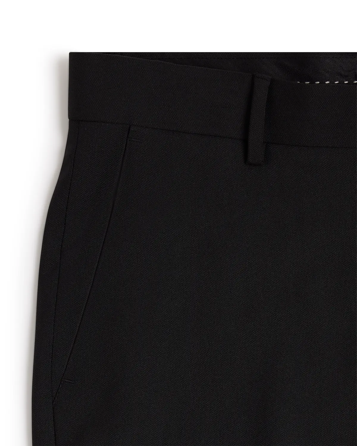 The Beaumont Structured Dress Pants - Black - Image 3