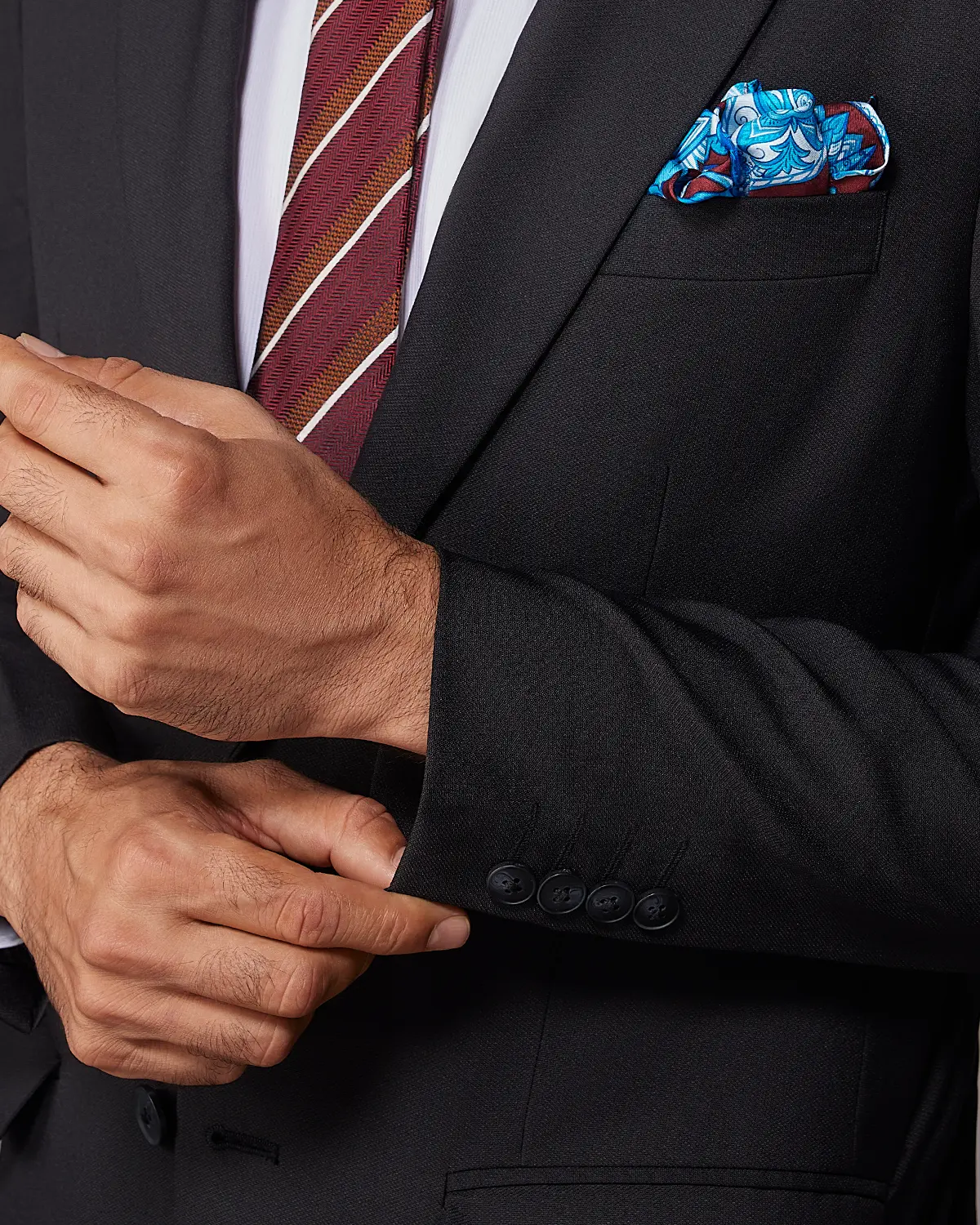 The Beaumont Structured Suit - Black - Image 3