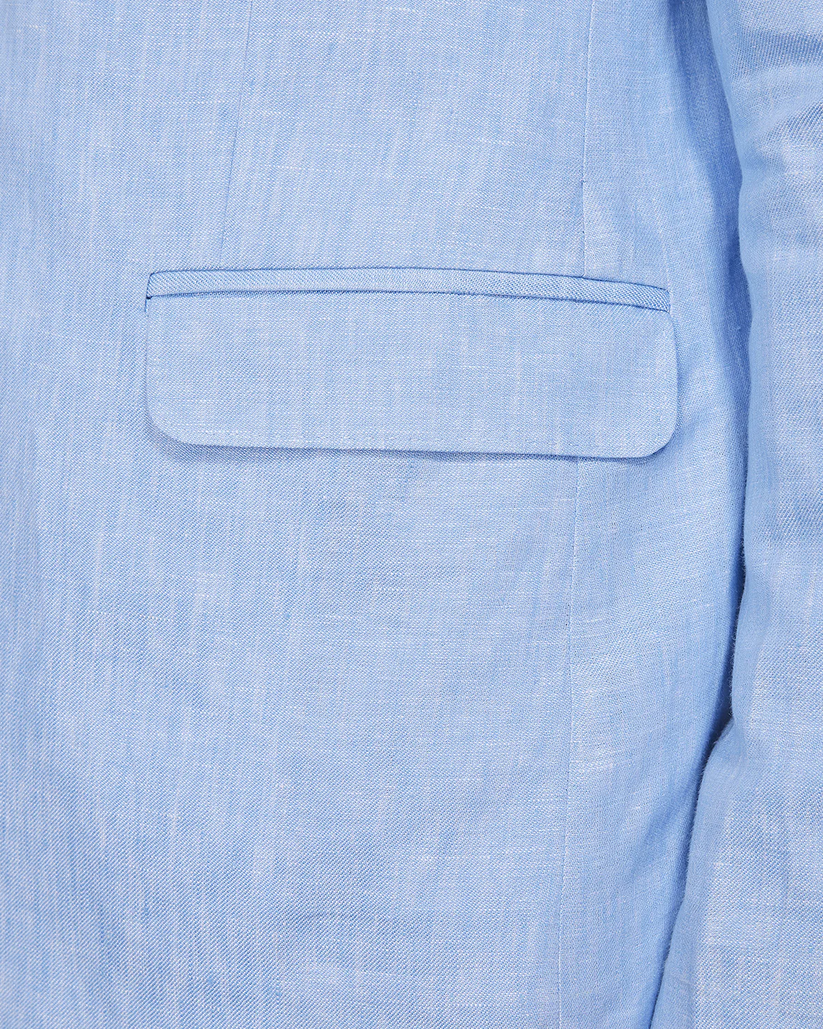 The Brighton Linen Blazer - Light Blue - Image 5
