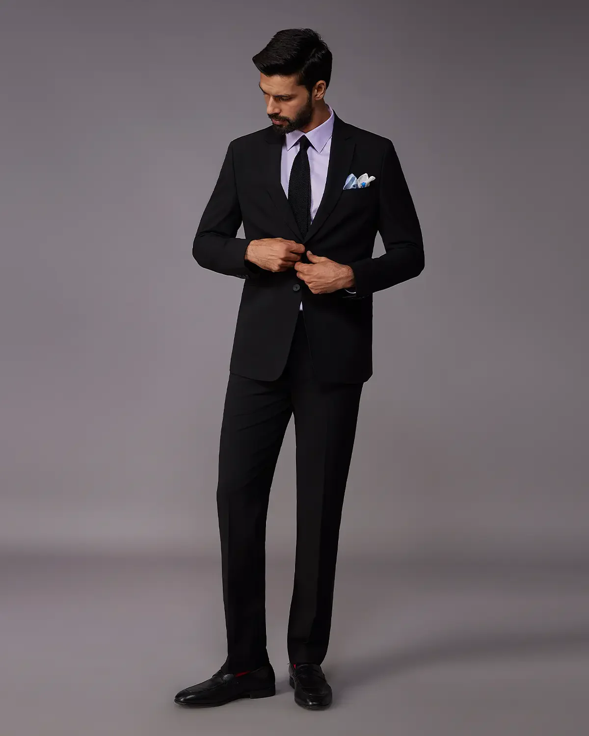 The Flux 4-Way Stretch Blazer - Black - Image 3