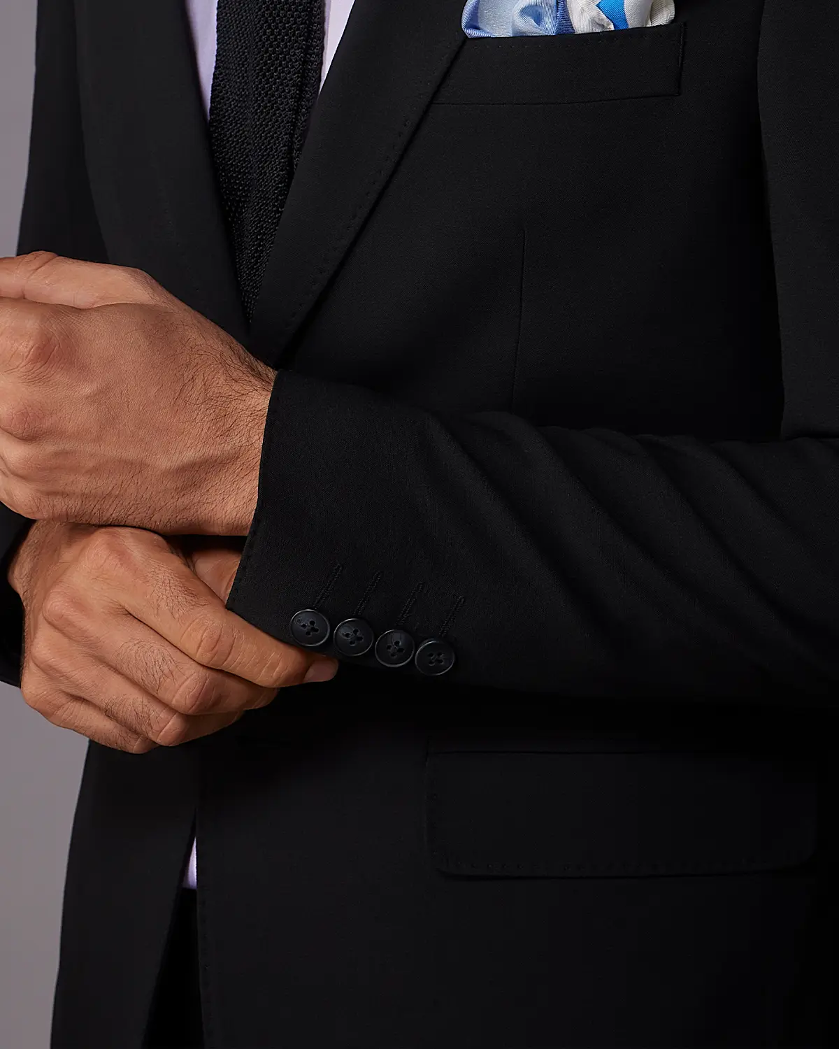 The Flux 4-Way Stretch Blazer - Black - Image 4