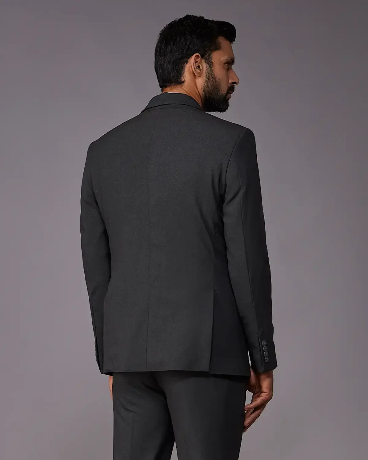 The Flux 4-Way Stretch Blazer - Grey - Image 2