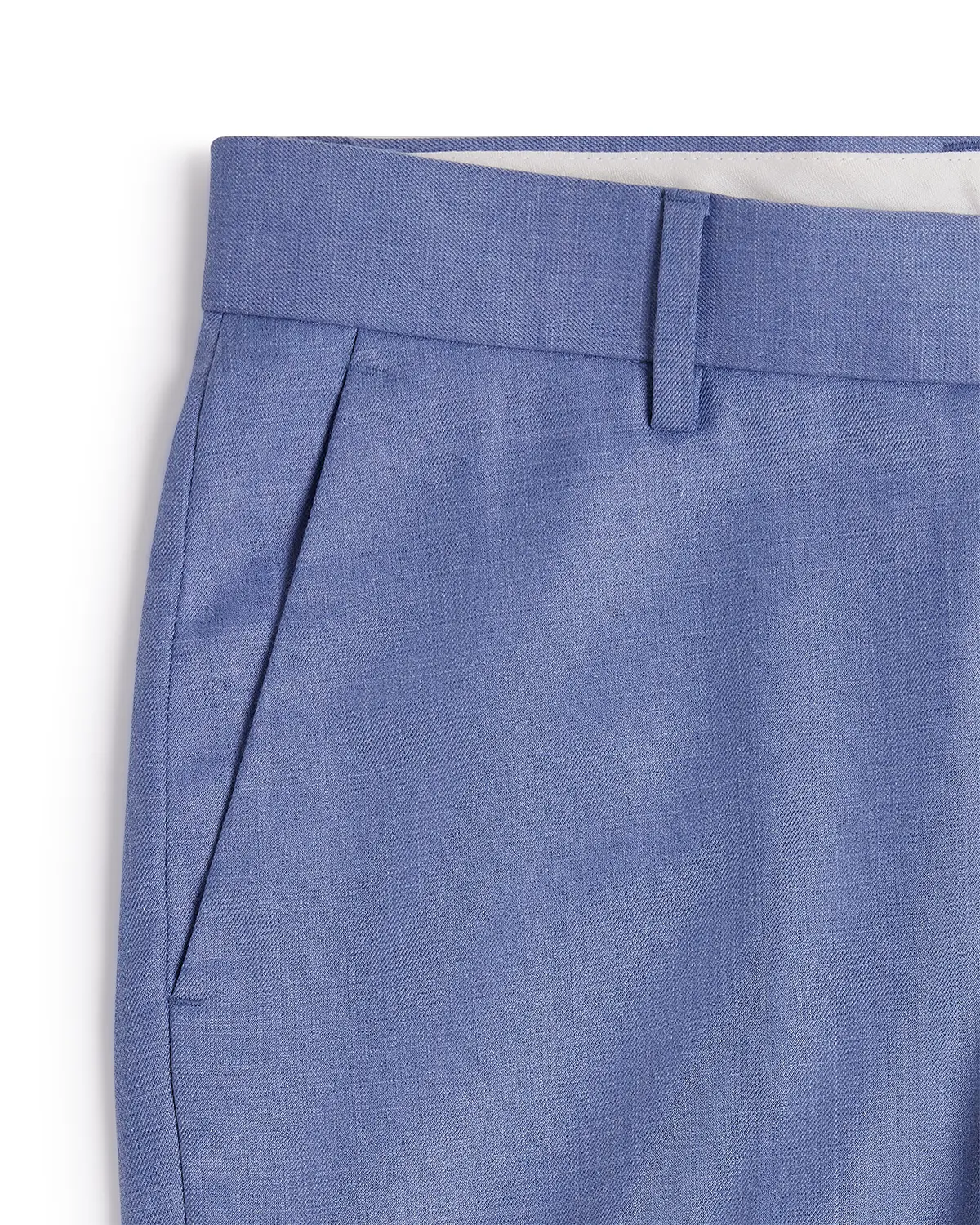 The Regent Structured Dress Pants - Blue - Image 4
