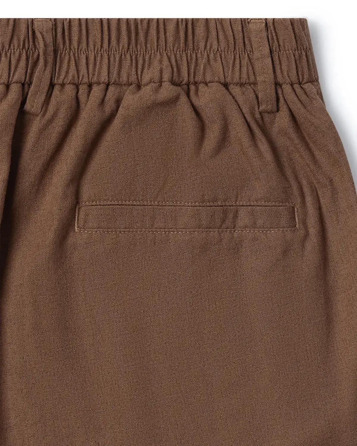 The Riviera Pleated Relaxed Trousers - Brown - Image 5