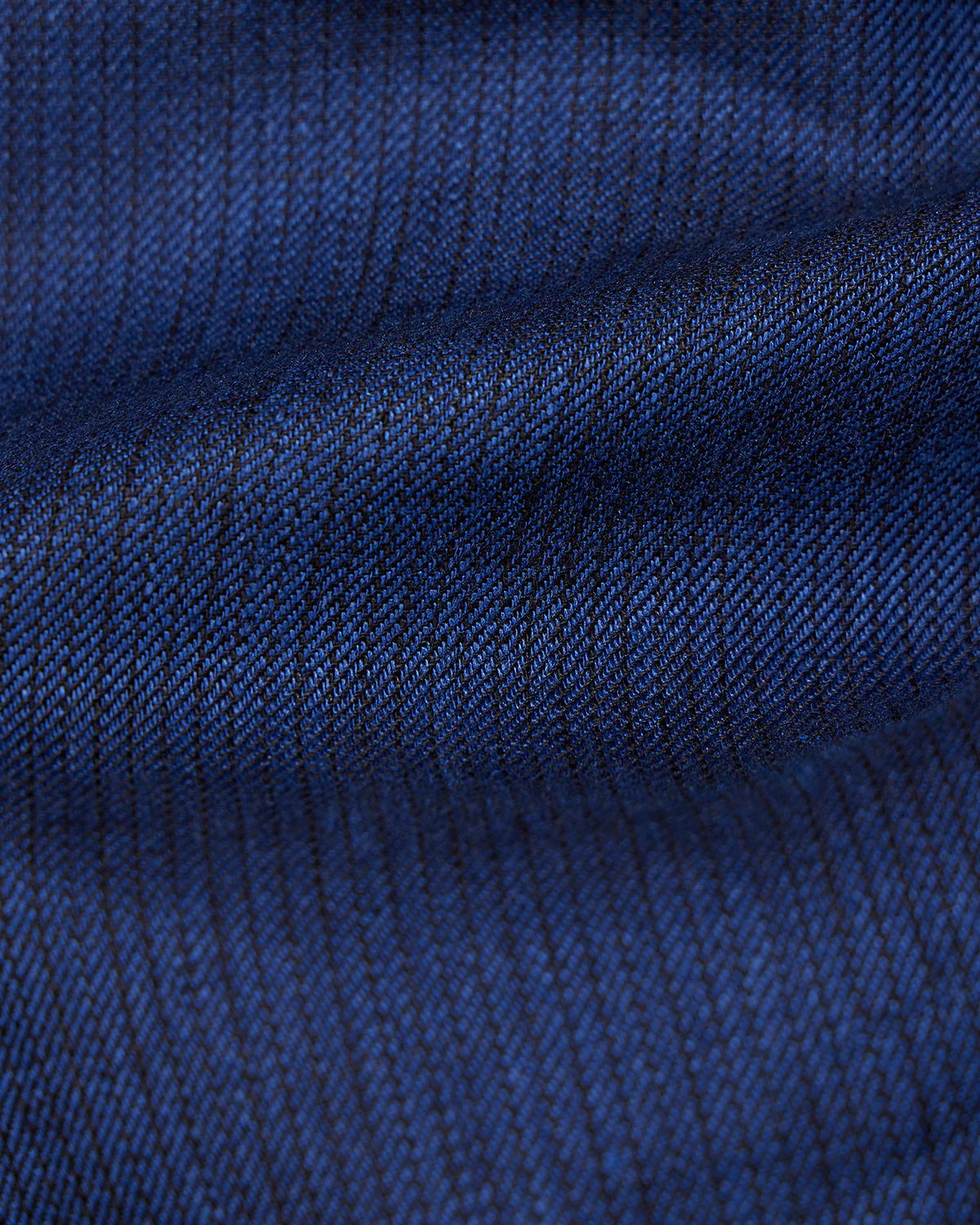 The Whitby Striped Linen Blazer - Navy - Image 6