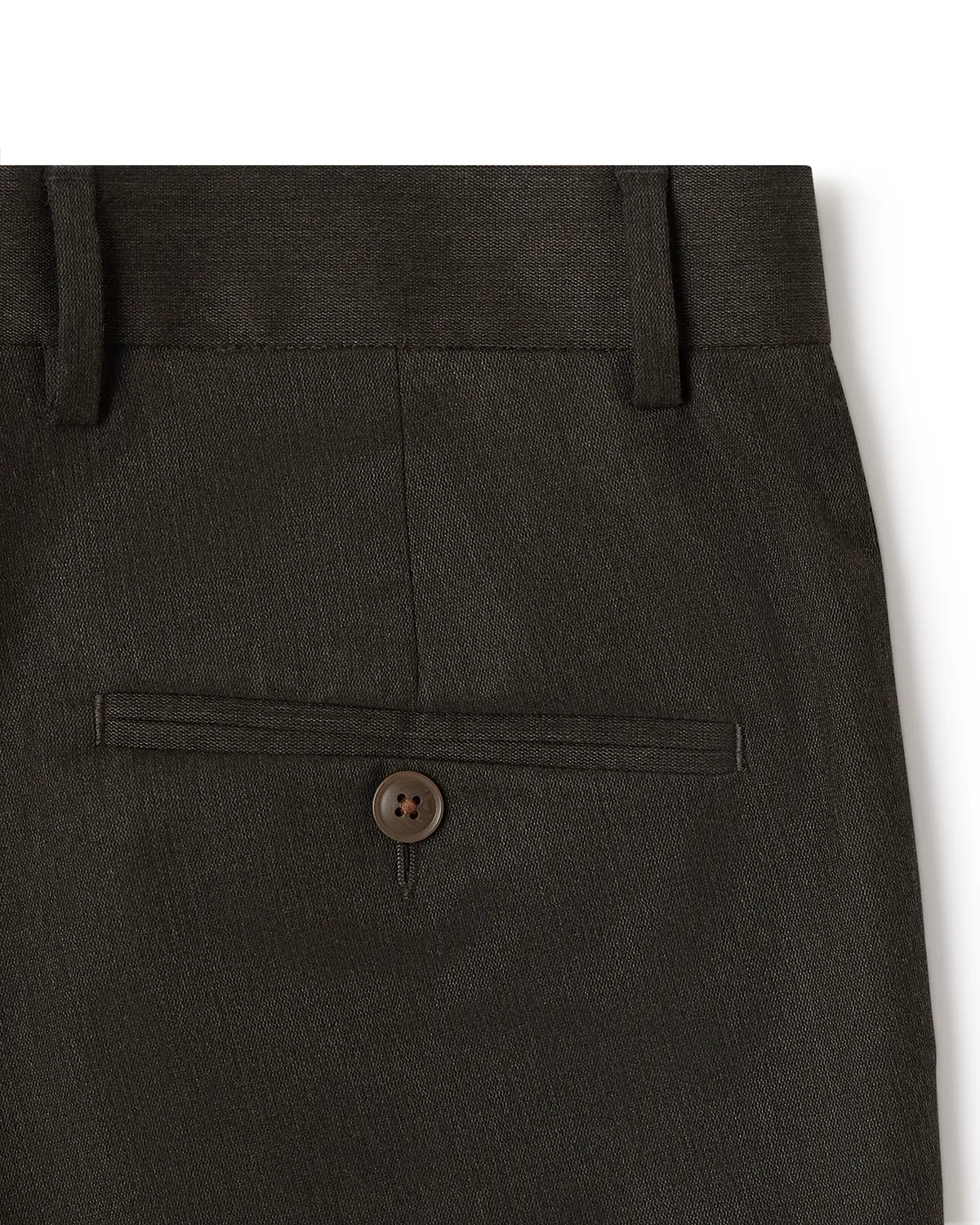 The Windsor Melange Dress Pants - Brown - Image 4