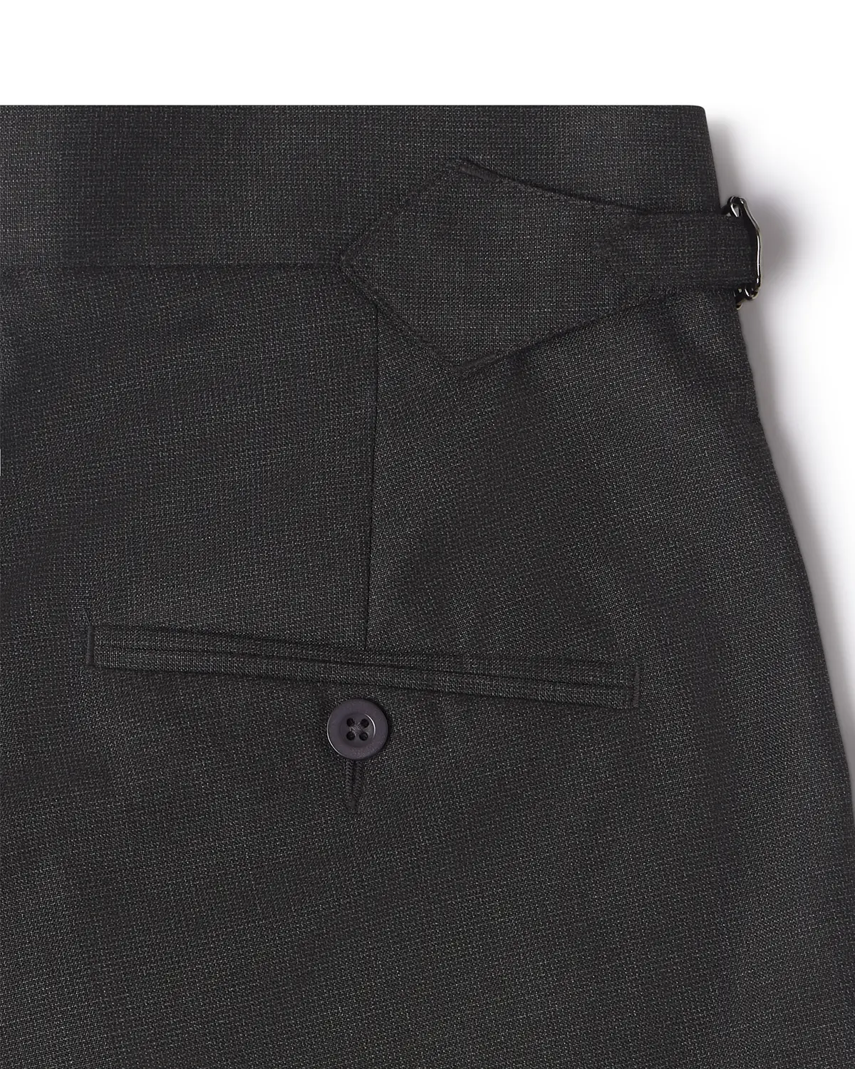 Torino Structured Relaxed Neapolitan Pants - Grey - Image 5