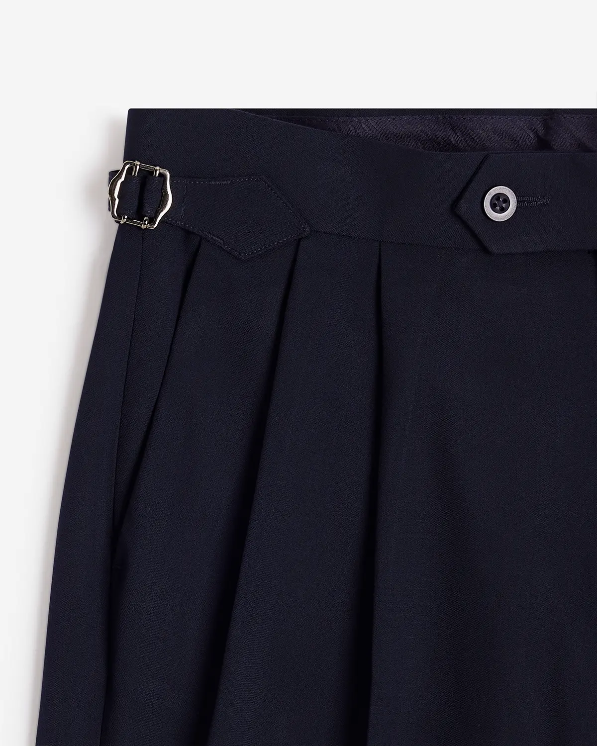 Trevano 4-Way Stretch Relaxed Neapolitan Dress Pants – Navy - Image 3