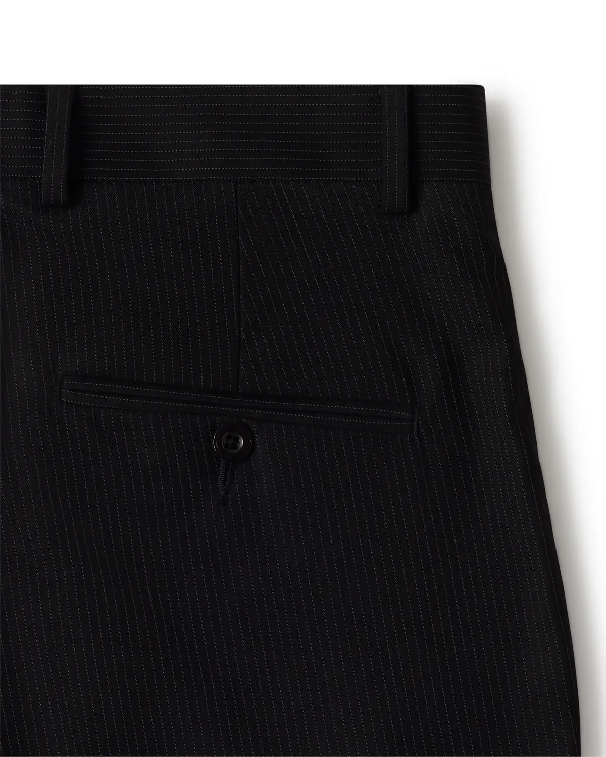 Trevon Striped Dress Pants - Black & Blue - Image 4