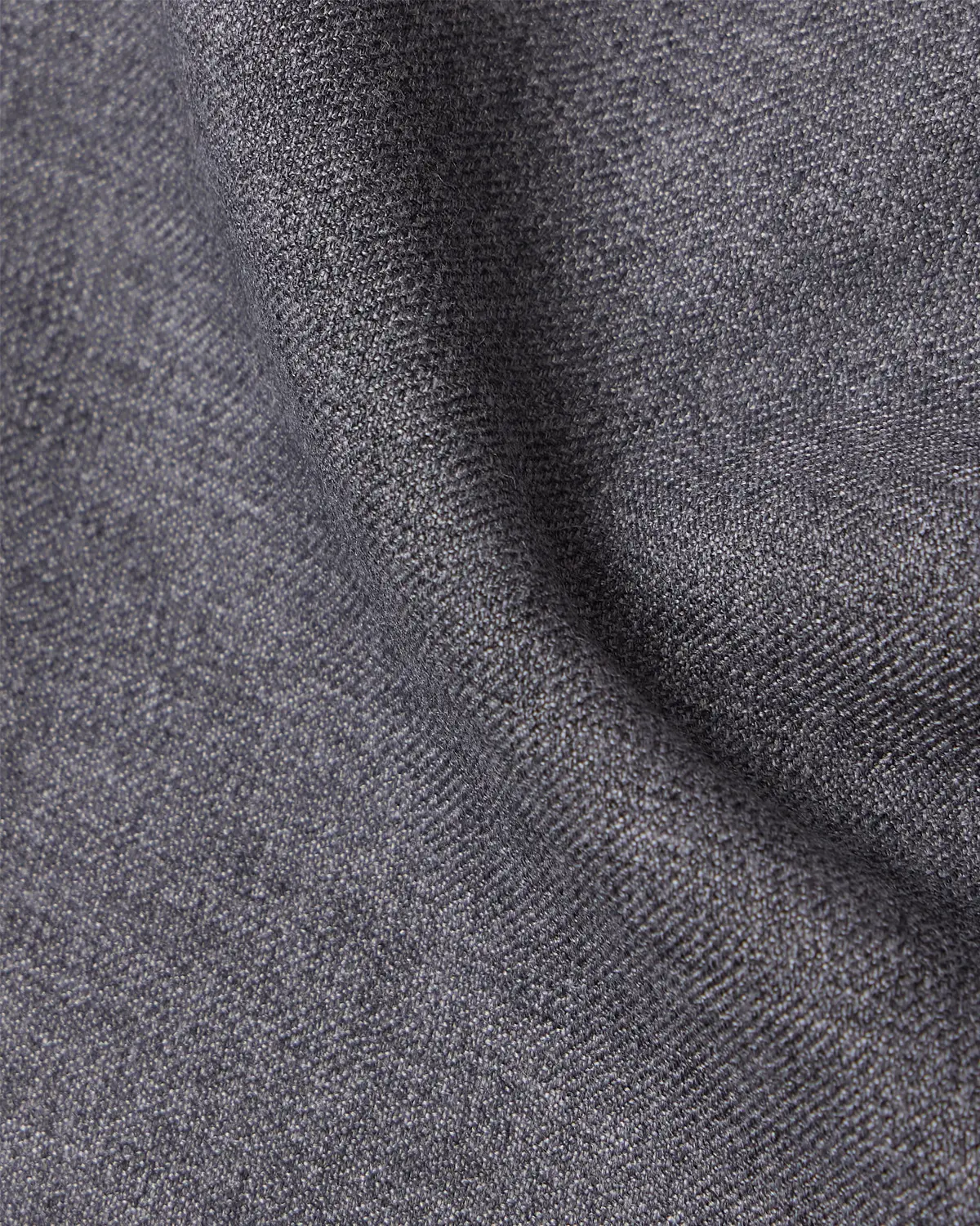 Virello Melange Stretch Dress Pants - Grey - Image 6