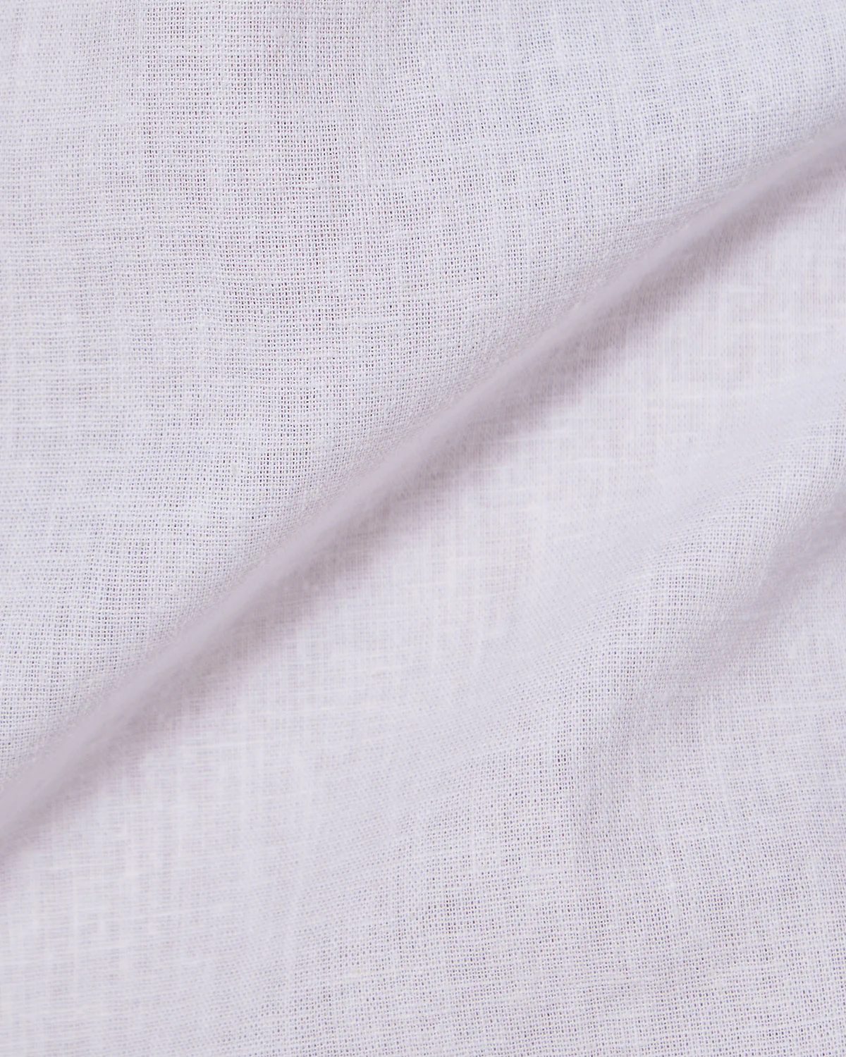 White Cotton Linen Bandhgala Shirt - Image 6